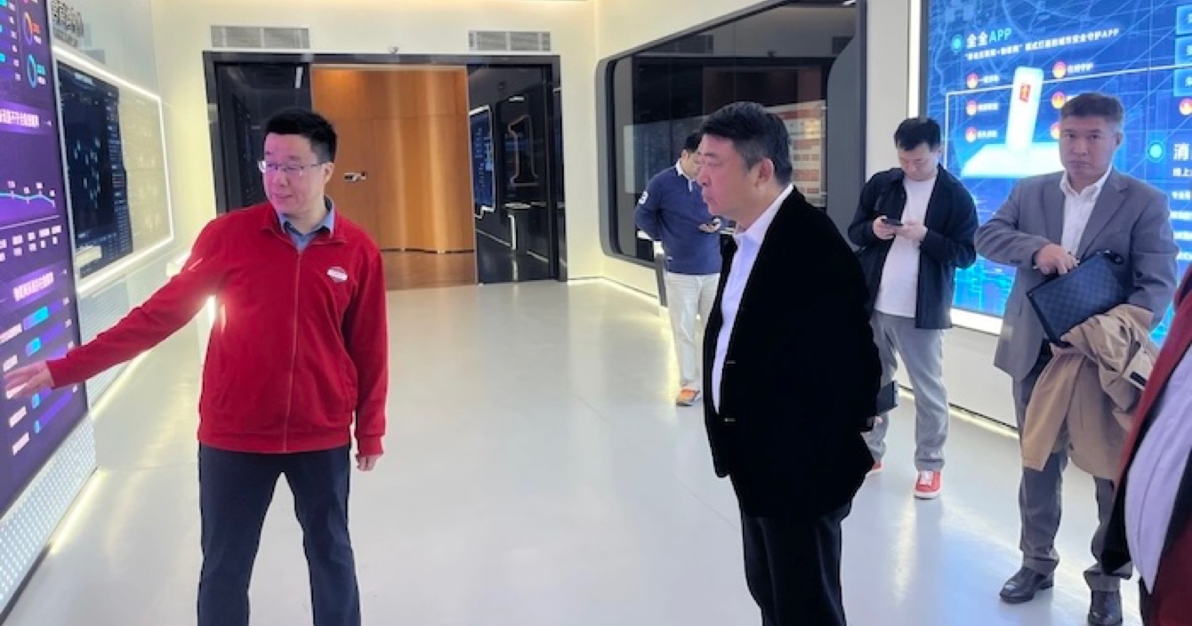 攜手中消在線，共繪智慧消防新藍(lán)圖